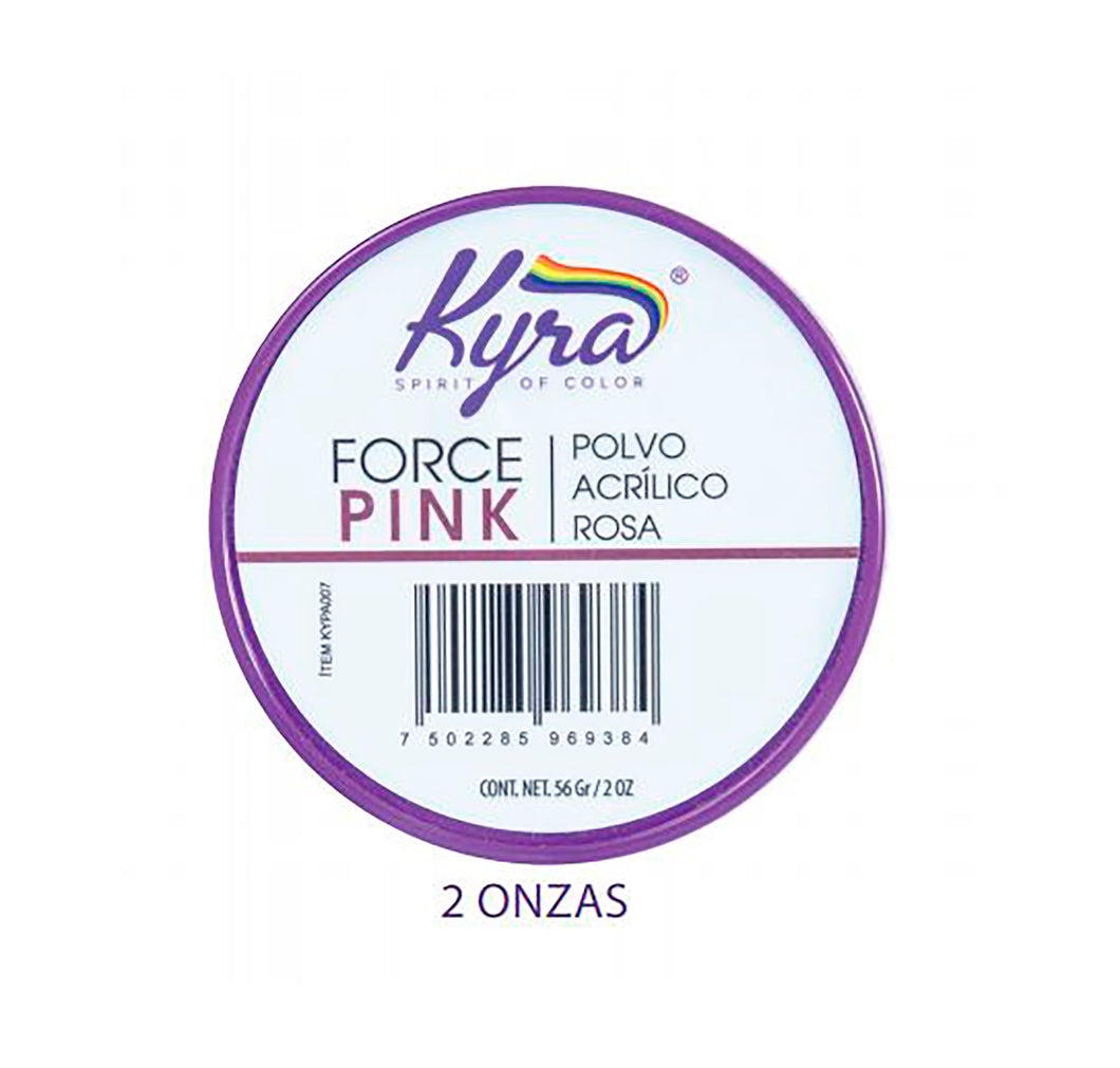 Kyra Spirit - Polvo Acrilico Pink 2oz