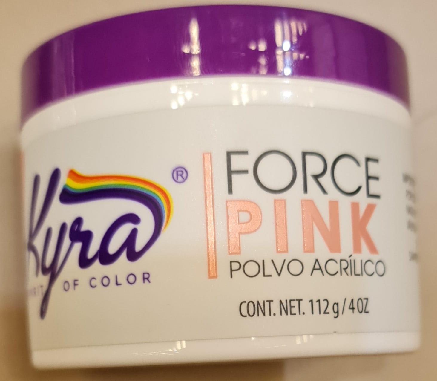 Kyra Spirit - Polvo Acrilico Rosa 4oz