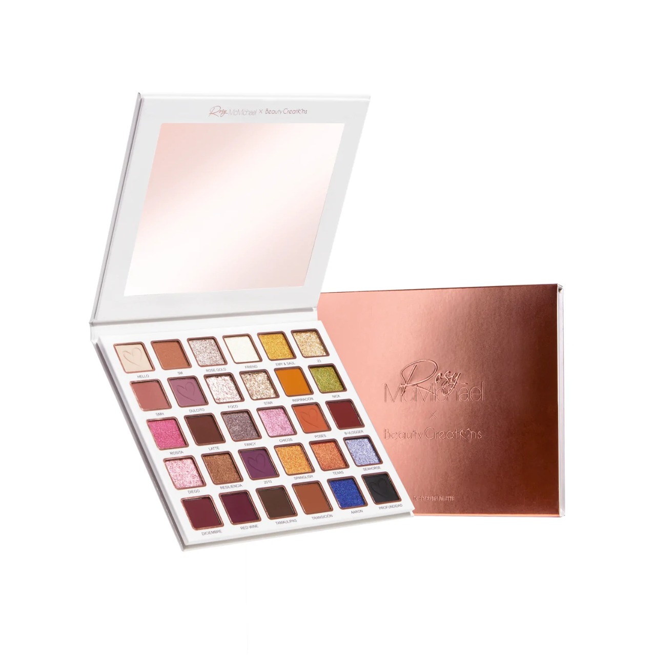 Beauty Creations - Rosy McMichael Collection The Every Day Palette | MAKEMORE
