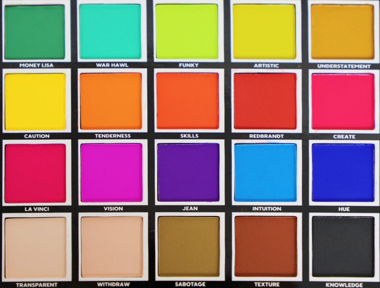 City Color - ABSTRACT PALETTE 12 PZS
