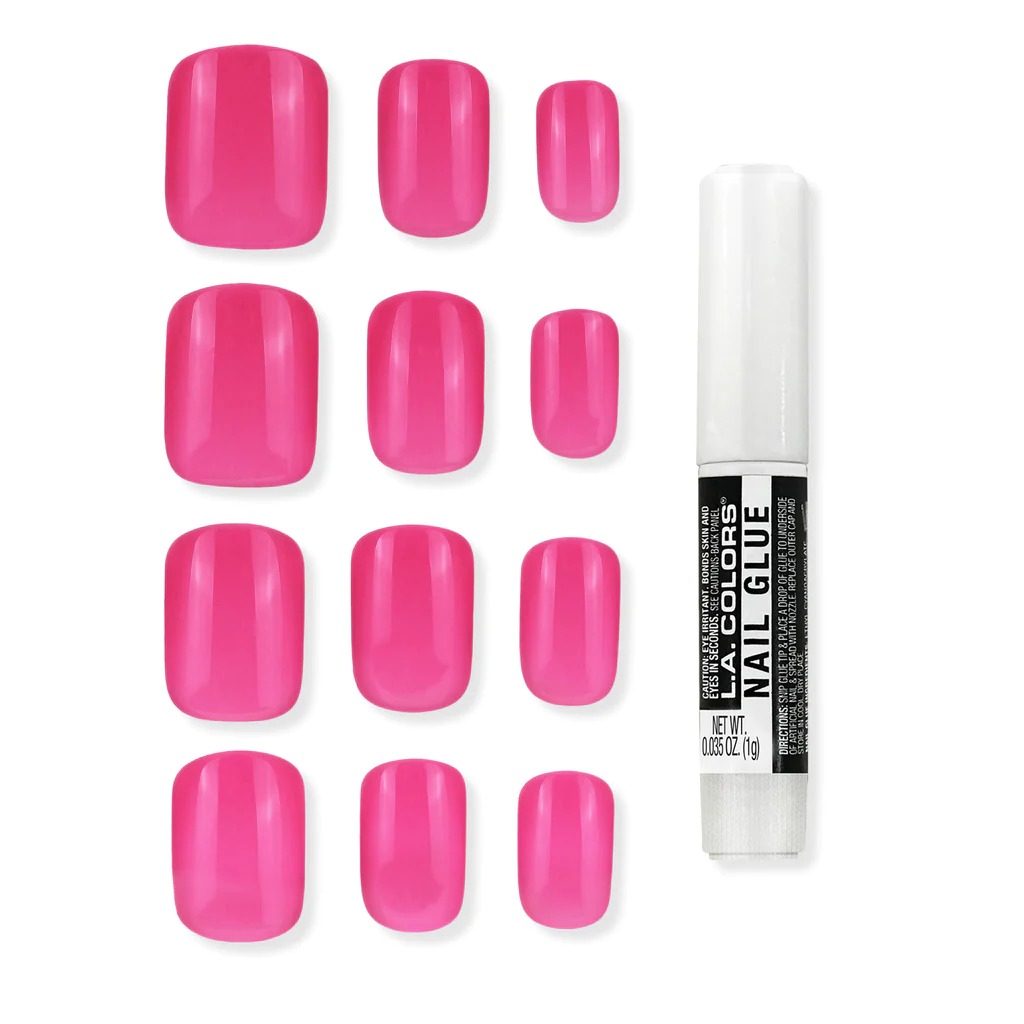LA COLORS ( CNT152W)- Nail on nail FLASHY