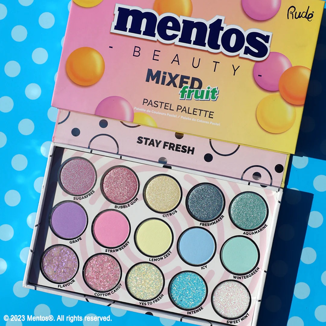 Rude -  Mixed Fruit Pastel Palette