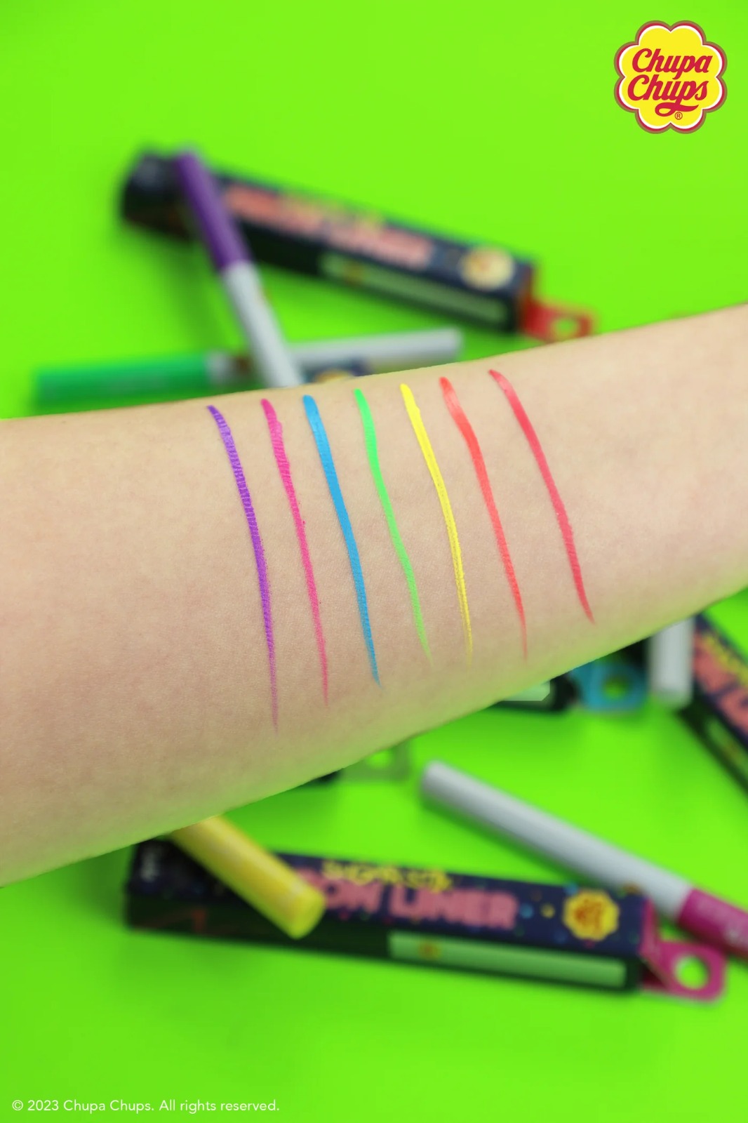 Rude - Sugar Stix Neon Liner Cherry Punch 12 Unidades