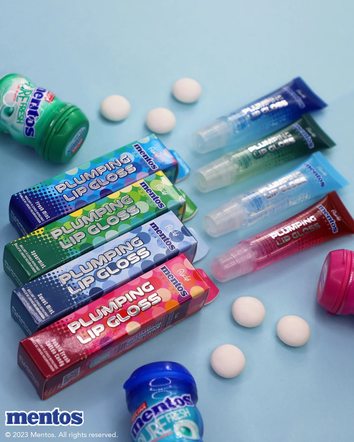 Rude - Mentos Plumping Lip Gloss Fresh Mint