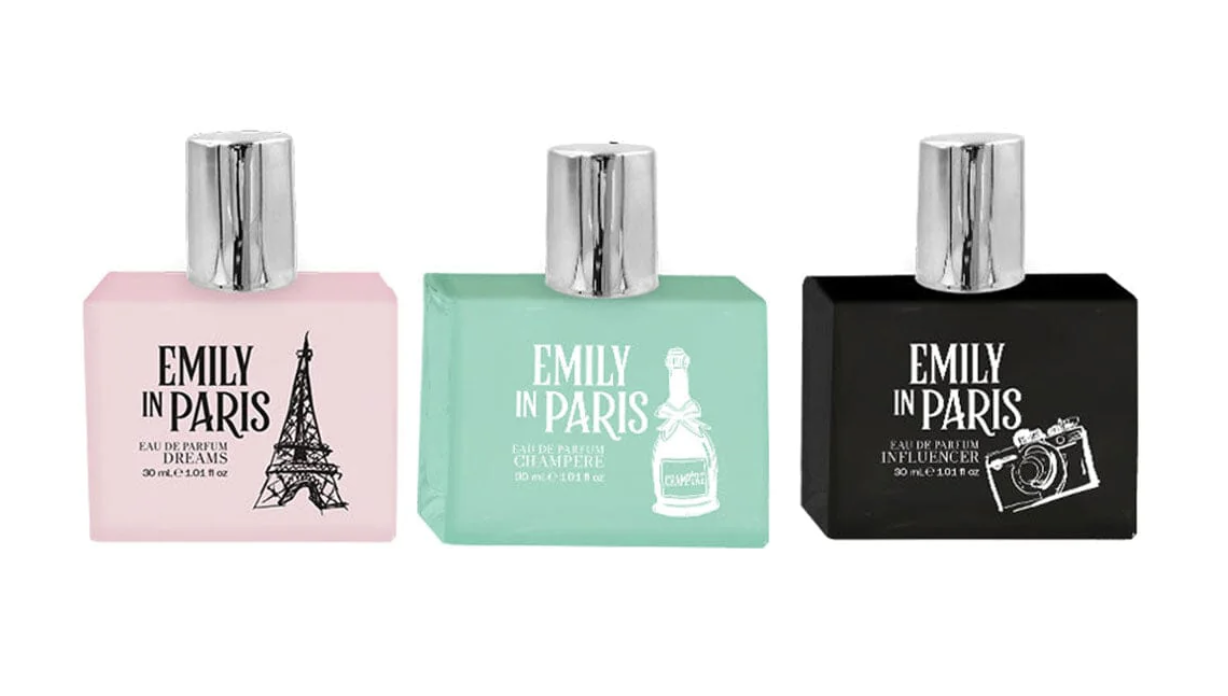 Republic Cosmetics - Emily En Paris Set 3 Perfumes Dream, Champere & Influencer
