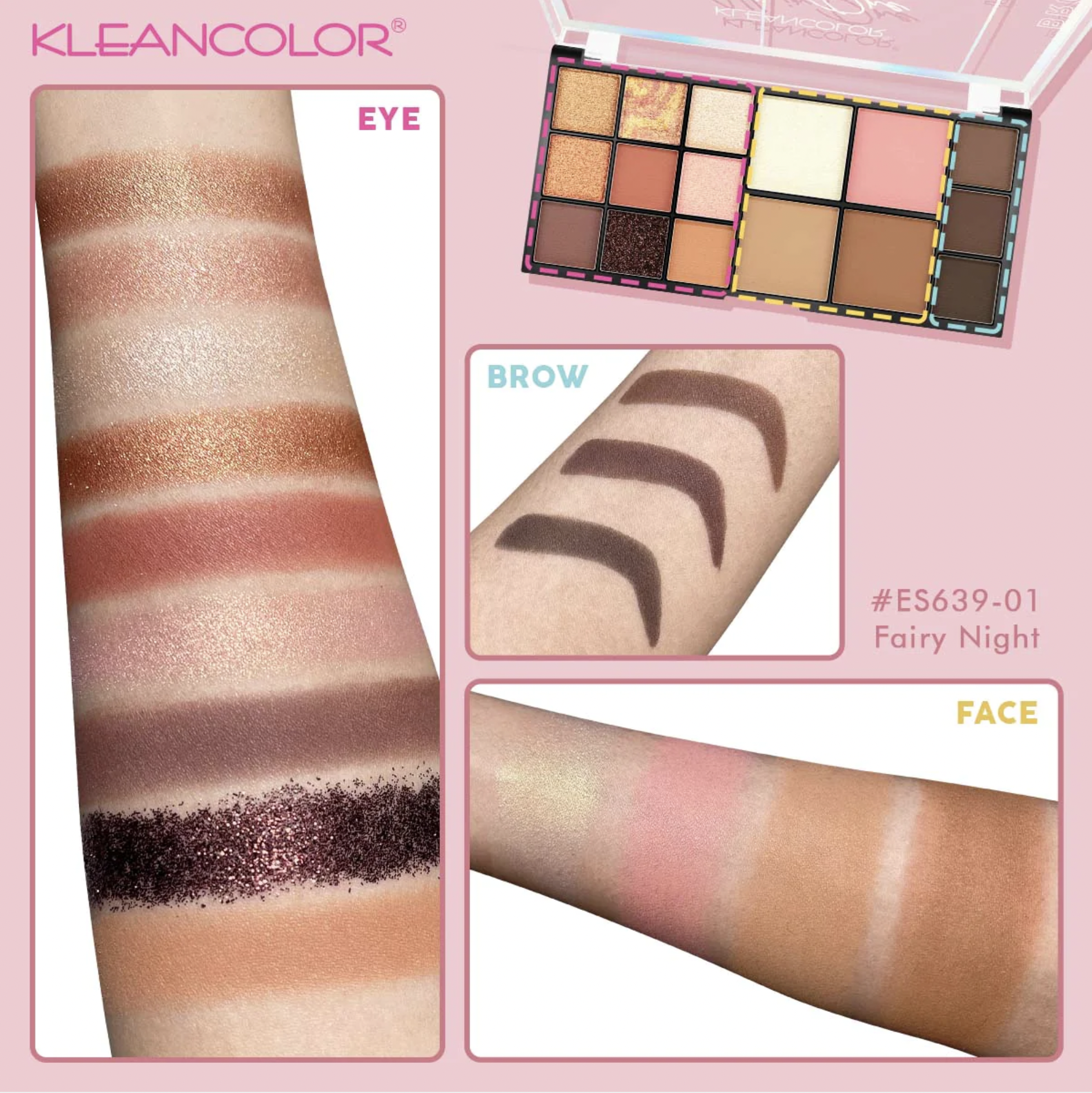 Kleancolor - All In One Face Fairy Night
