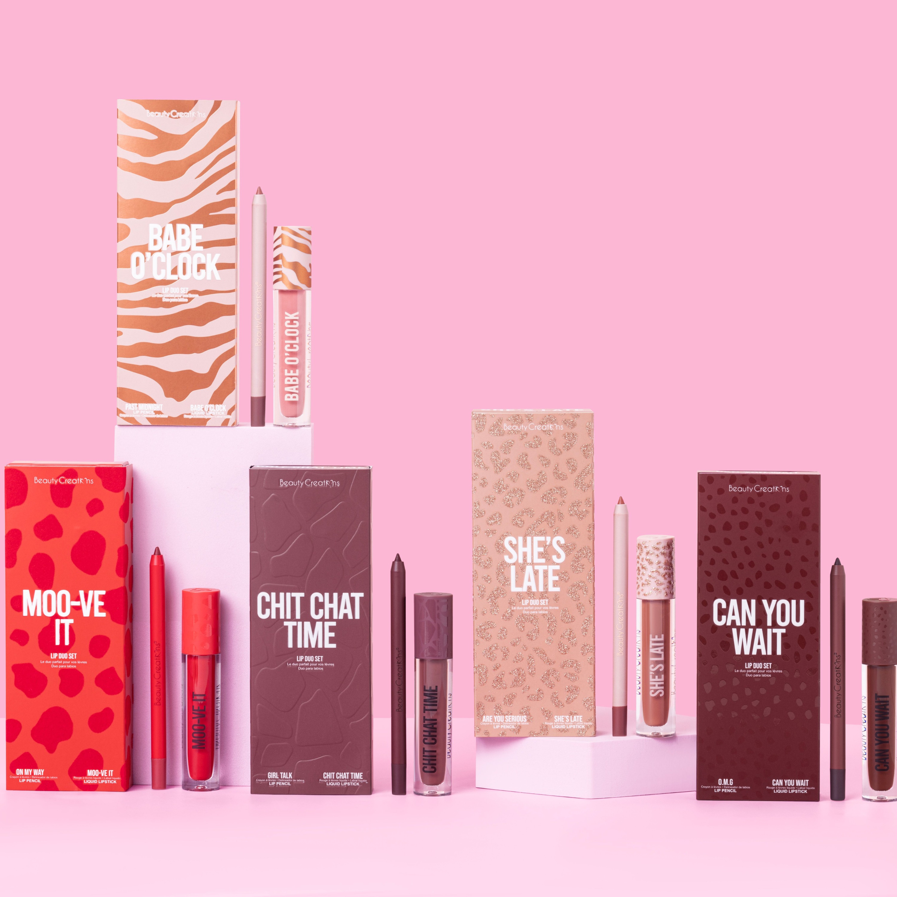Beauty Creations - KITS DE LABIOS CAN YOU WAIT