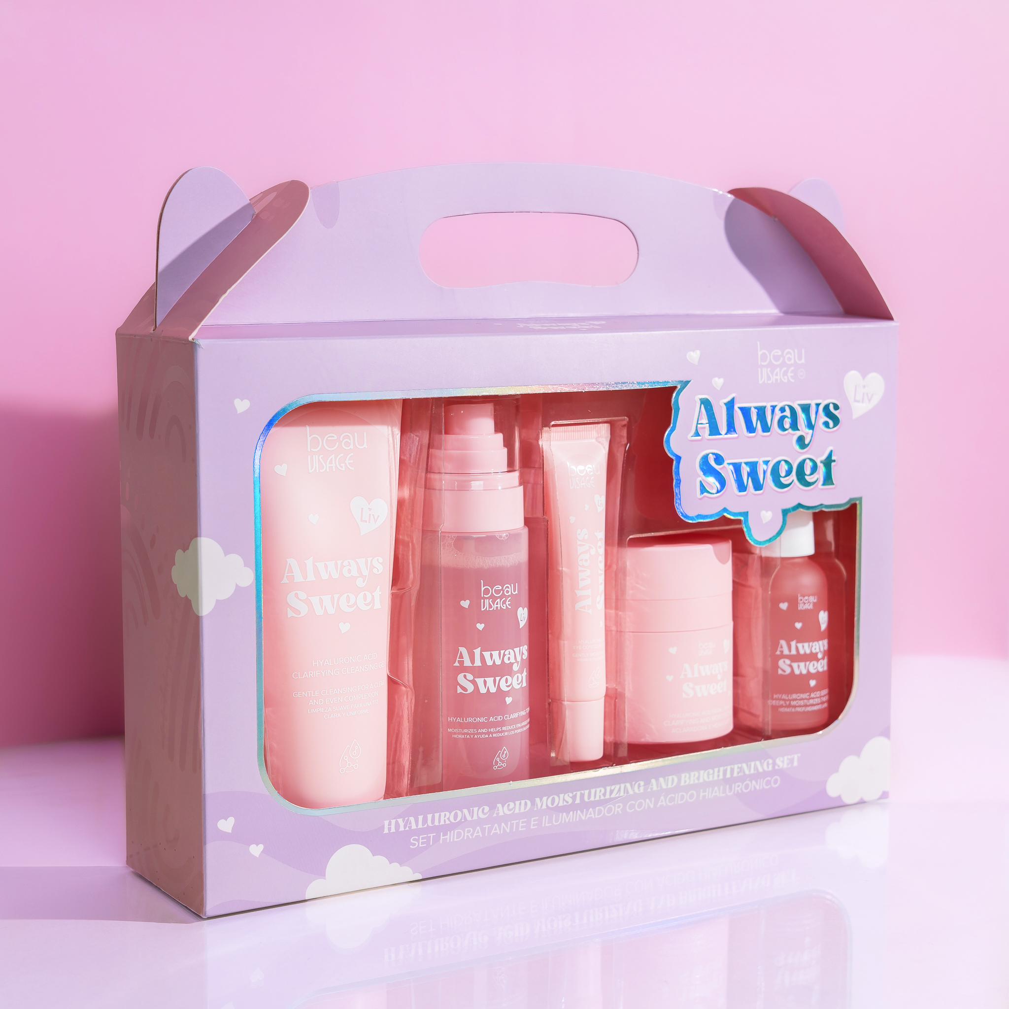 Beau Visage - Set De Cuidado Facial Con Ácido Hialurónico Always Sweet