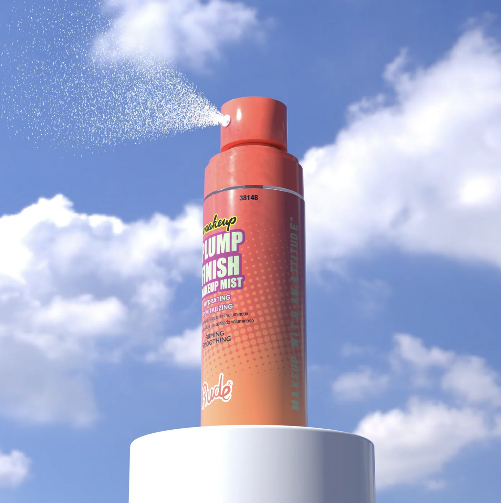 Rude - Plump Finish Makeup Mist