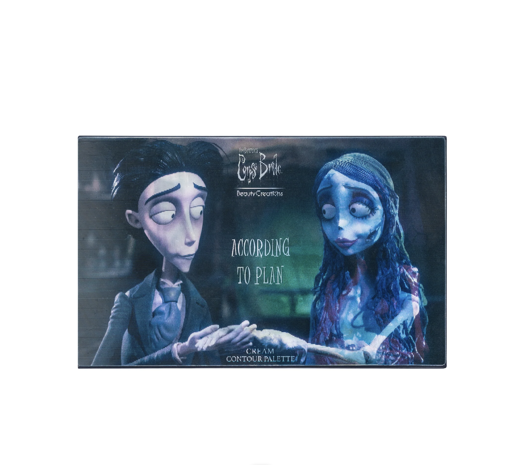 Beauty Creations x El Cadaver De La Novia de Tim Burton - According To Plan Paleta De Contorno