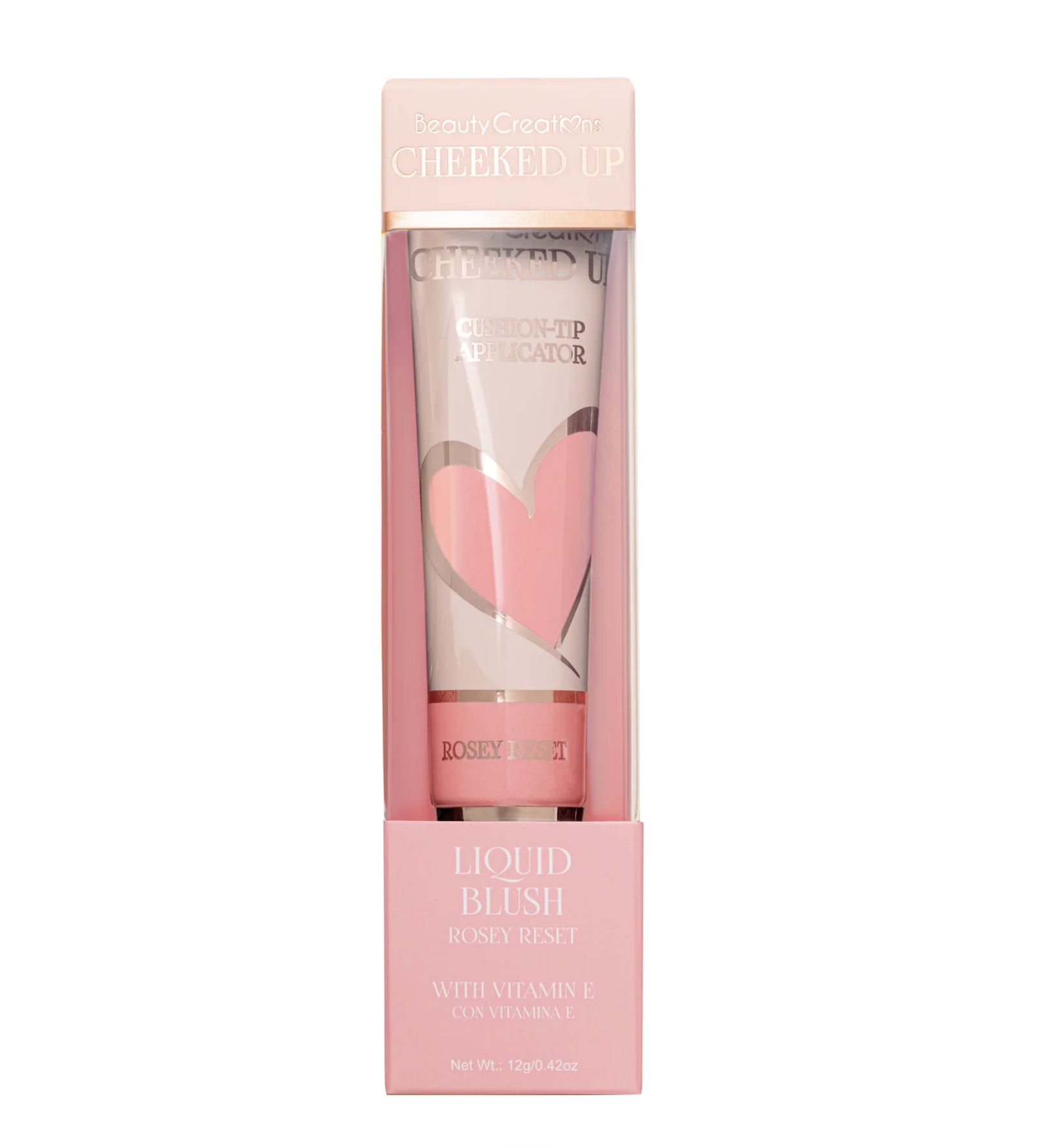 Beauty Creations - Flawless Stay Cheeked Up Wand Rubor Liquido - Rosy Reset
