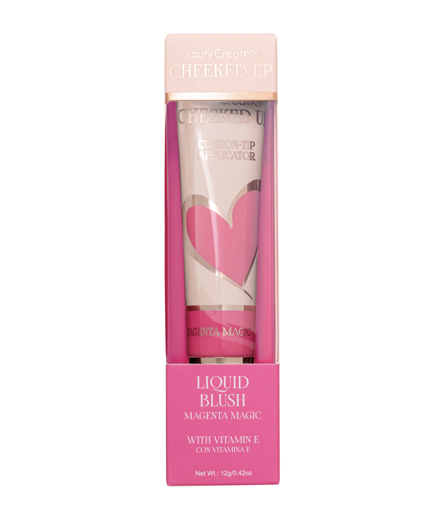Beauty Creations - Flawless Stay Cheeked Up Wand Rubor Liquido - Magneta Magic
