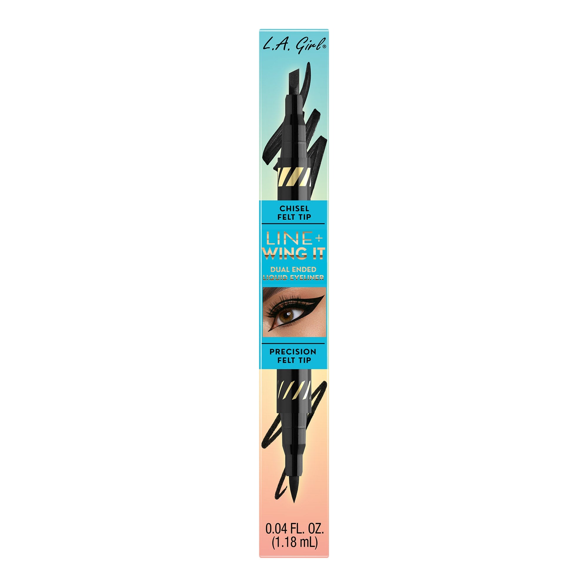 LA Girl - Line + Wing It Dual Ended Liquid Eyeliner