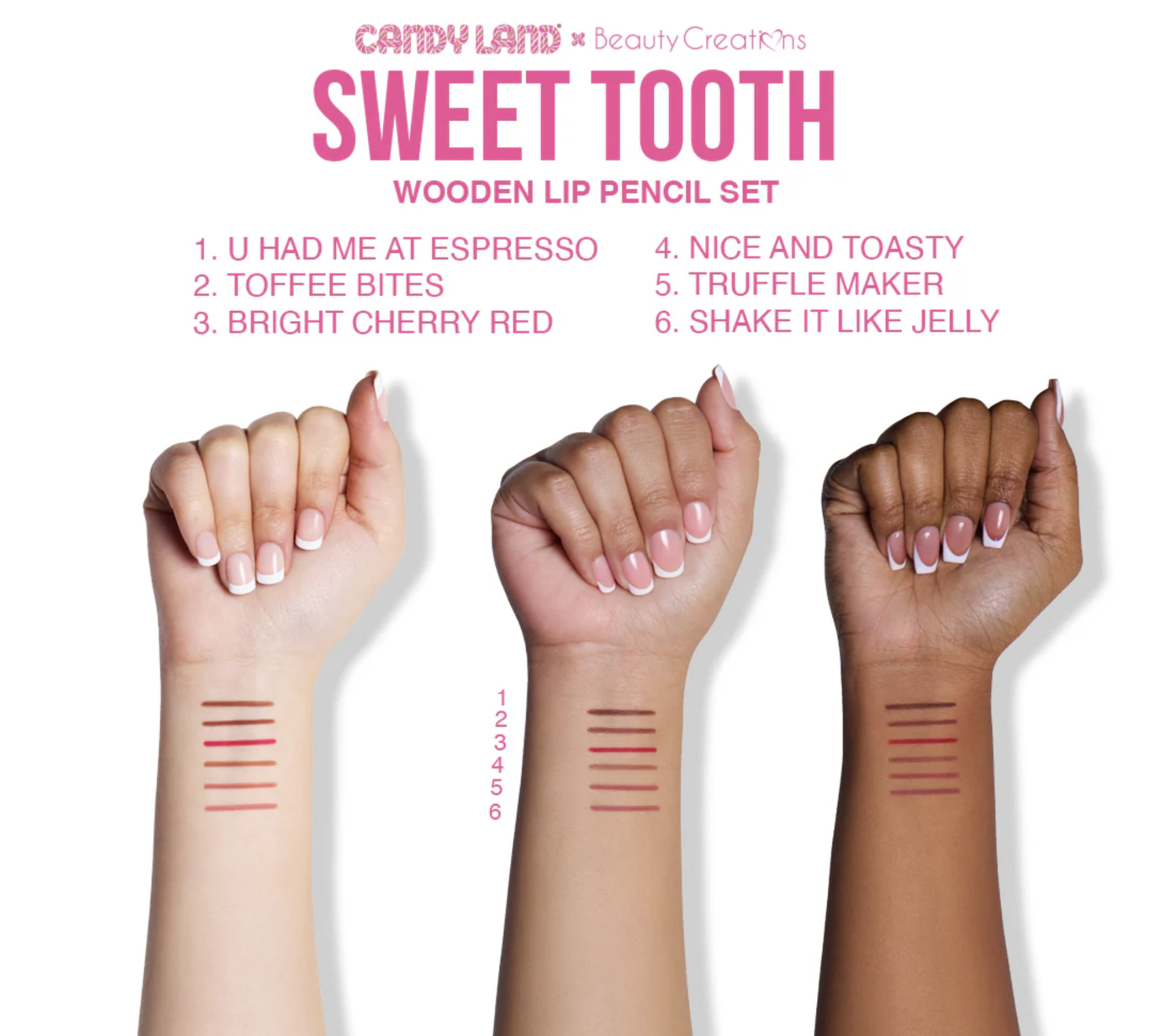 Beauty Creations x Candy Land - Swwt Tooth Delineador De Madera