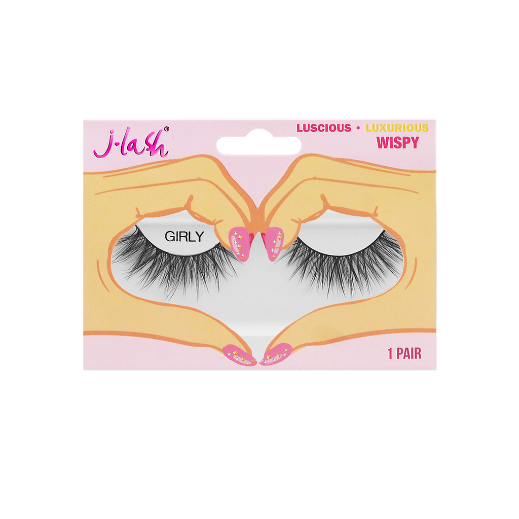 JLASH Heart Hands Girly Lashes 12 Unidades MAKEMORE