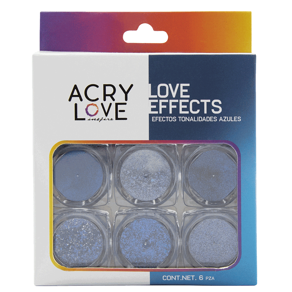 Acrylove - Love Efectos Azules