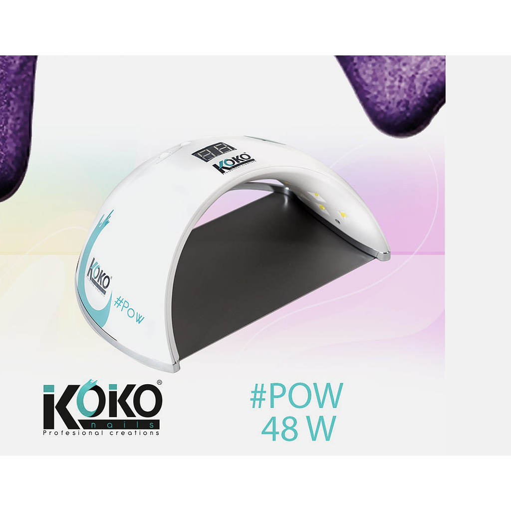Koko Nails - Lampara POW UV Led 48w