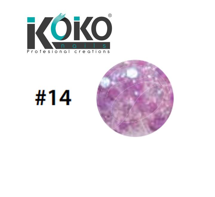 Koko Nails - Polvo Acrilico 7gr Nº14