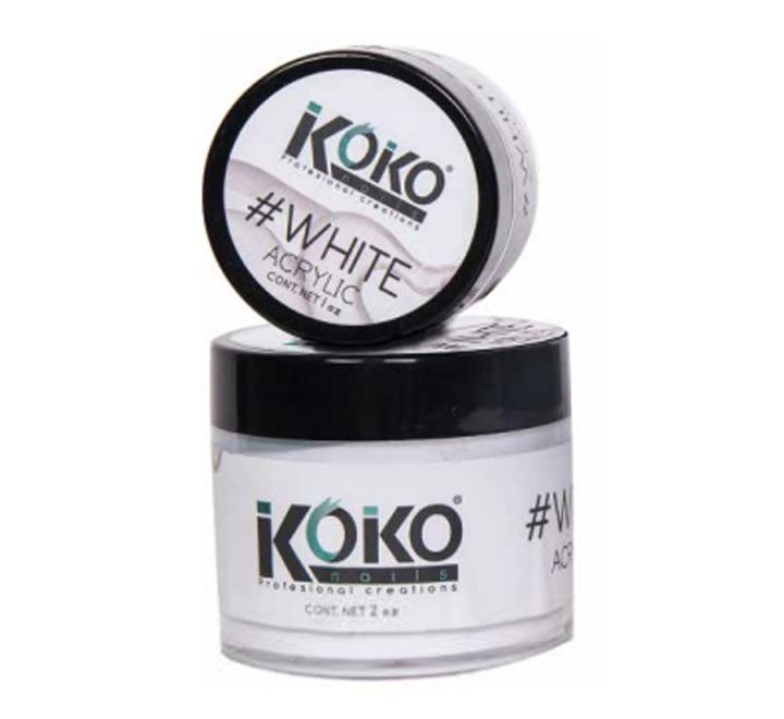 Koko Nails - White Acrilico 1oz