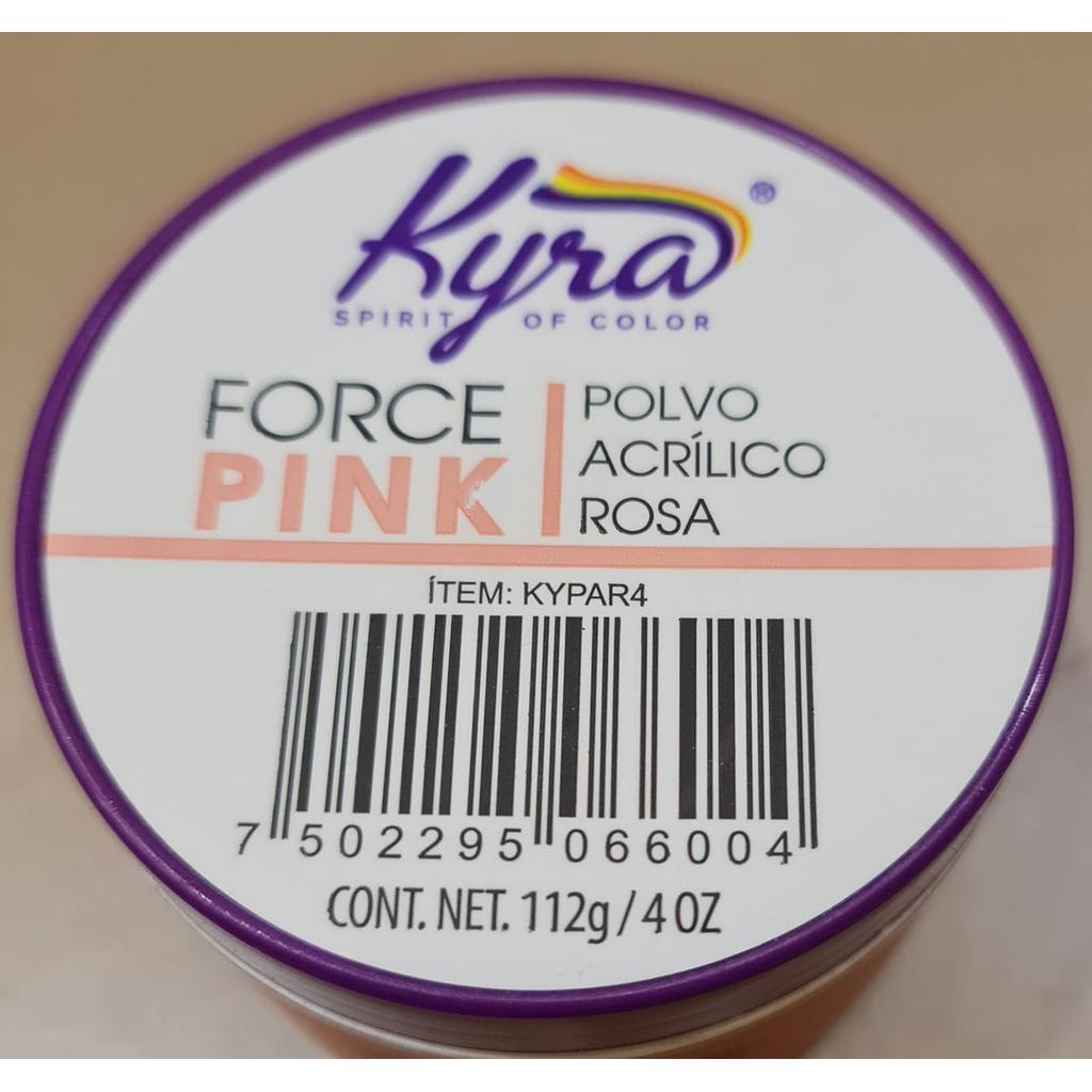 Kyra Spirit - Polvo Acrilico Rosa 4oz