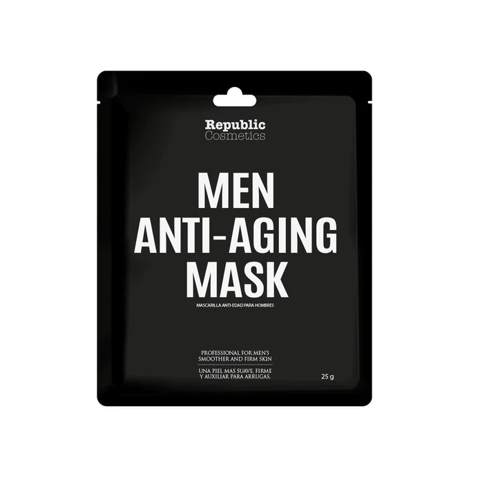Republic Cosmetic - Mascarillas Faciales Men Anti-aging