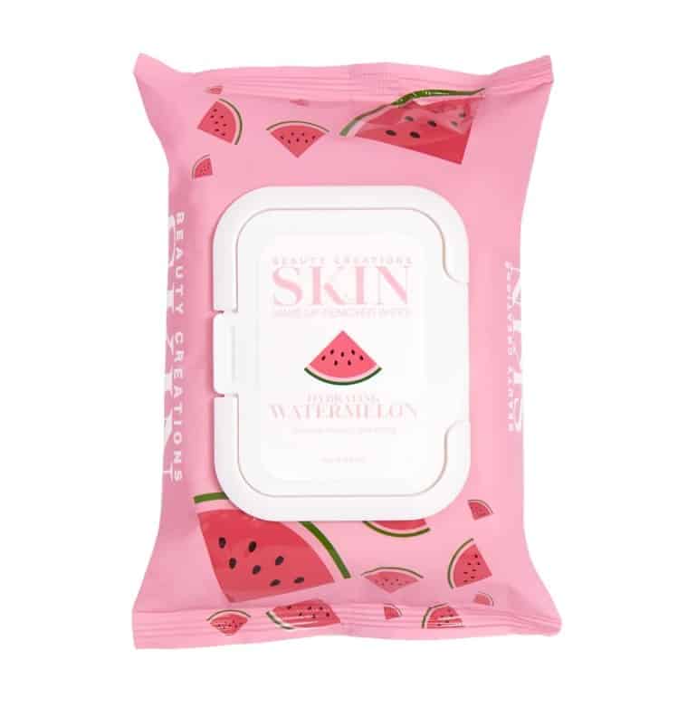 Beauty Creations - Removedor de Maquillajes Wipes Hydrating Watermelon