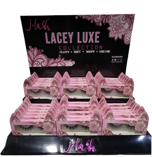 J-Lash - Display 72 Unidades Lacey Luxe Collection