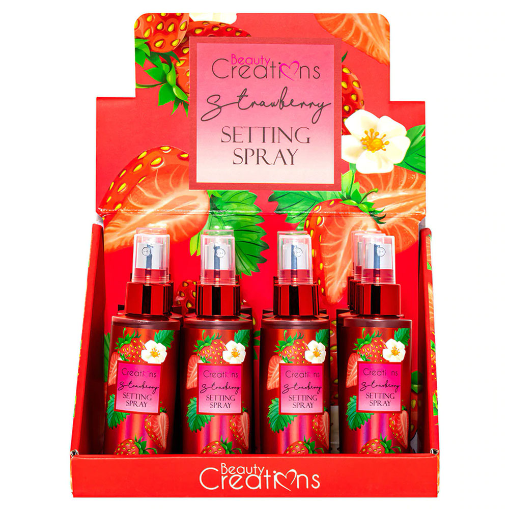Beauty Creations - Strawberry Setting Spray 24 UNIDADES