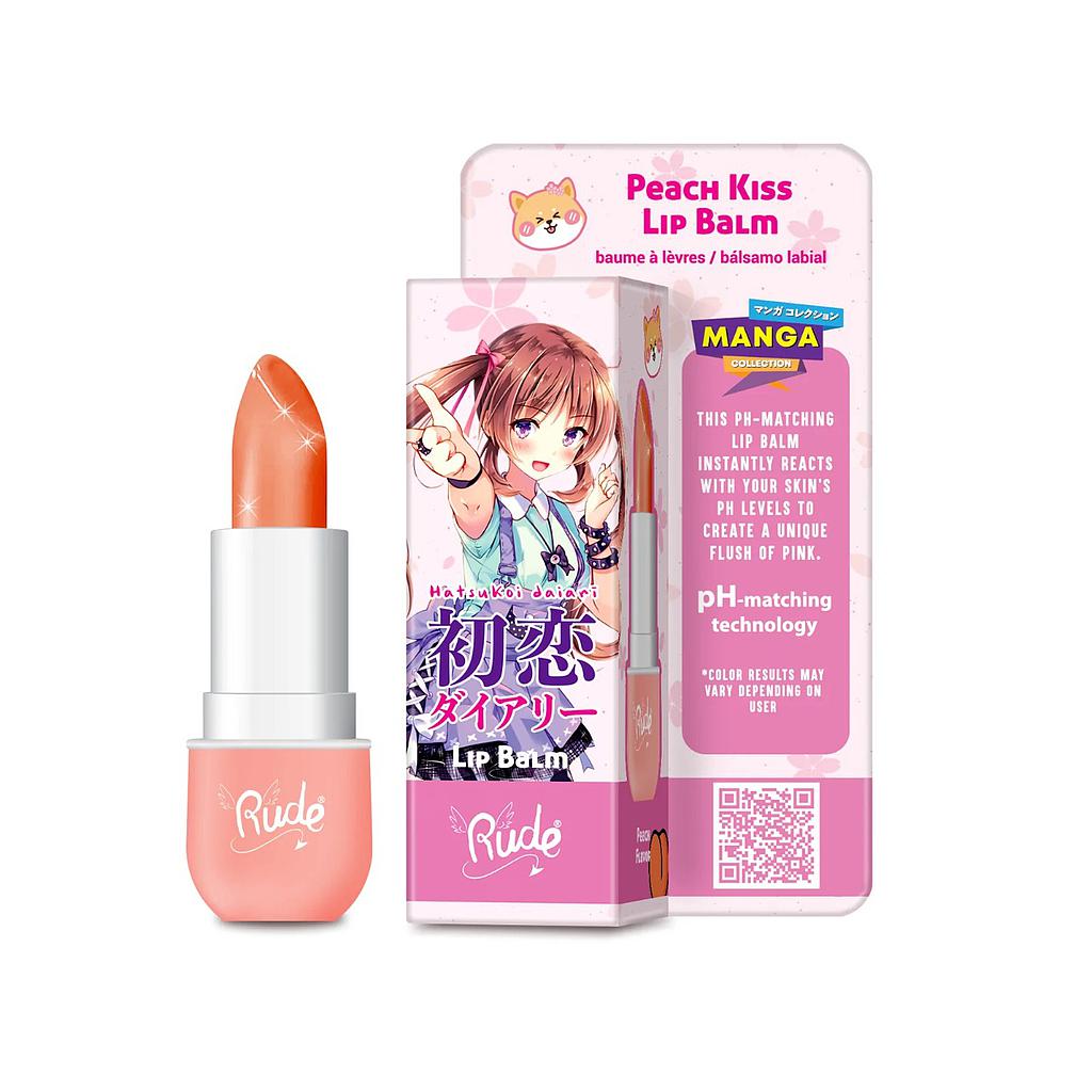 Rude - Manga Collection Lip Balm Peach Kiss