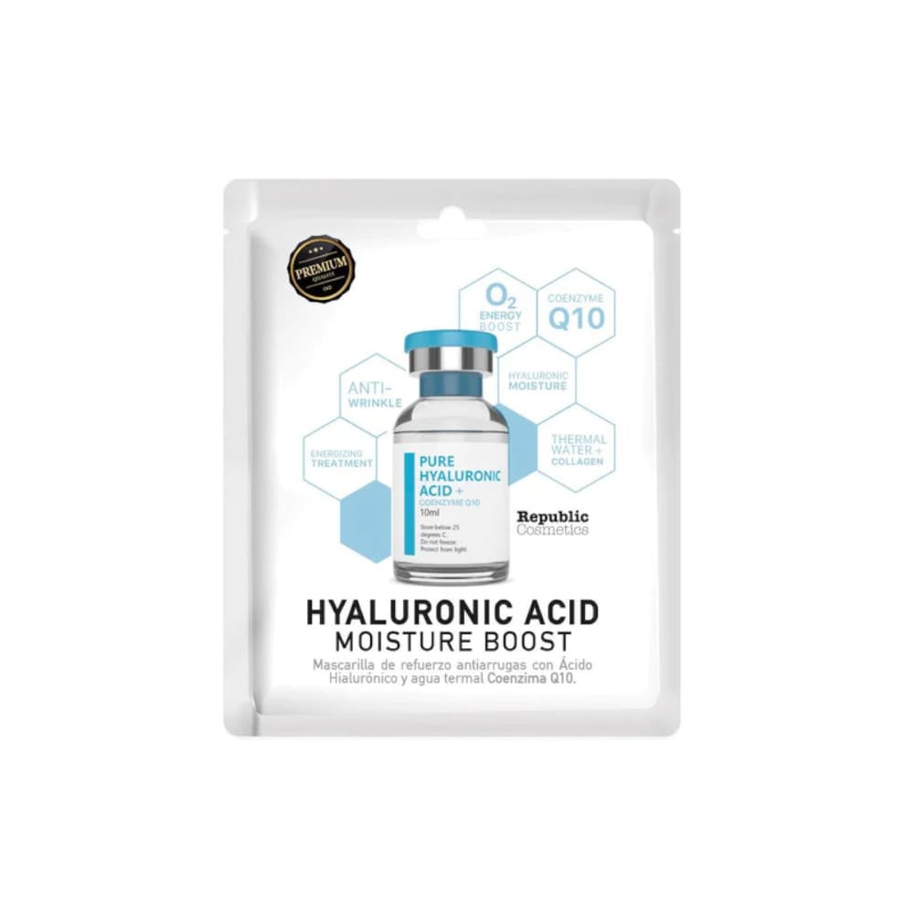 Republic Cosmetic - Mascarillas Faciales Hyaluronic Acid Mostourin Boost
