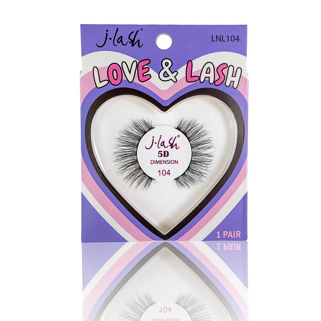 J-Lash - Love & Lash Collection LNL104 - 12 Unidades