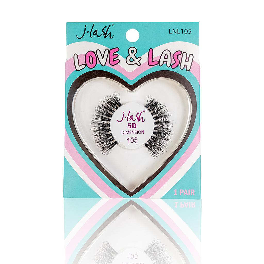 J-Lash - Love & Lash Collection LNL105 - 12 Unidades