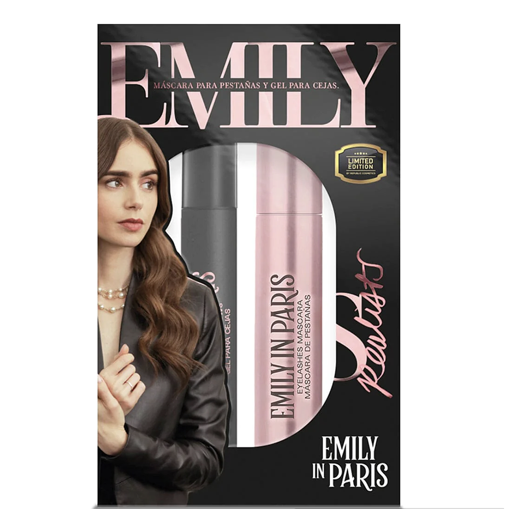 Republic Cosmetics - Mascara de Pestañas &amp; Gel de Ceja Emily En Paris