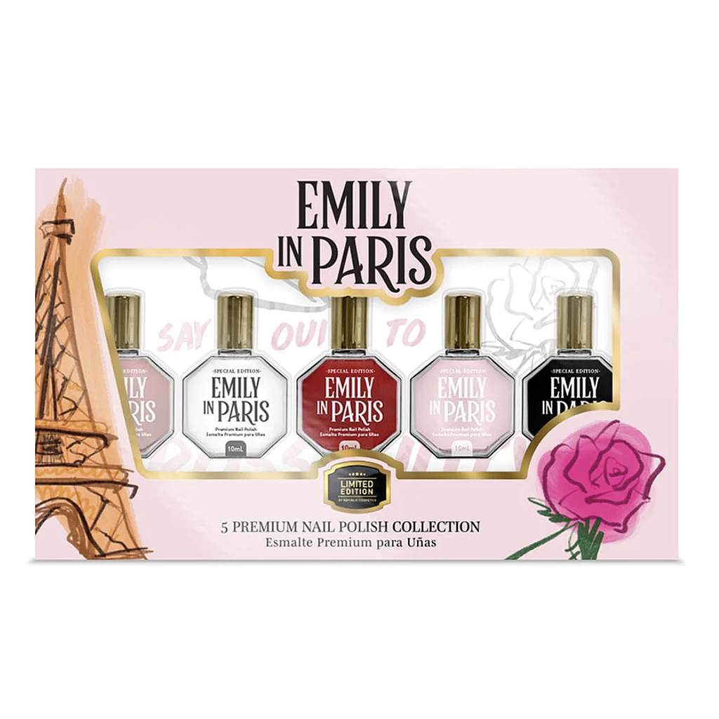 Republic Cosmetics - Emily En Paris Set 5 Esmalte