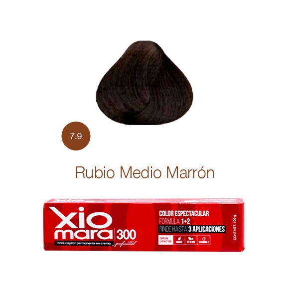 Xiomara - TINTE 300 7.9 Rubio Medio Marron