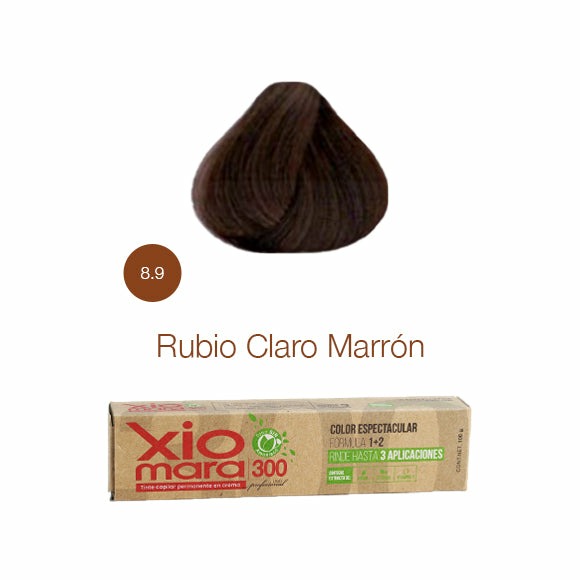 Xiomara - TINTE Sin Amoníaco 300 8.9 Rubio Claro Marrón