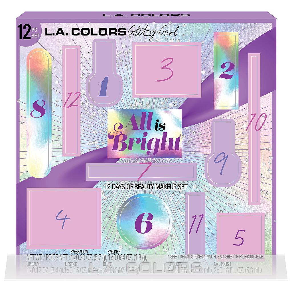 LA Colors C43372 CALENDARIO 12 DAYS OF MAKEMORE