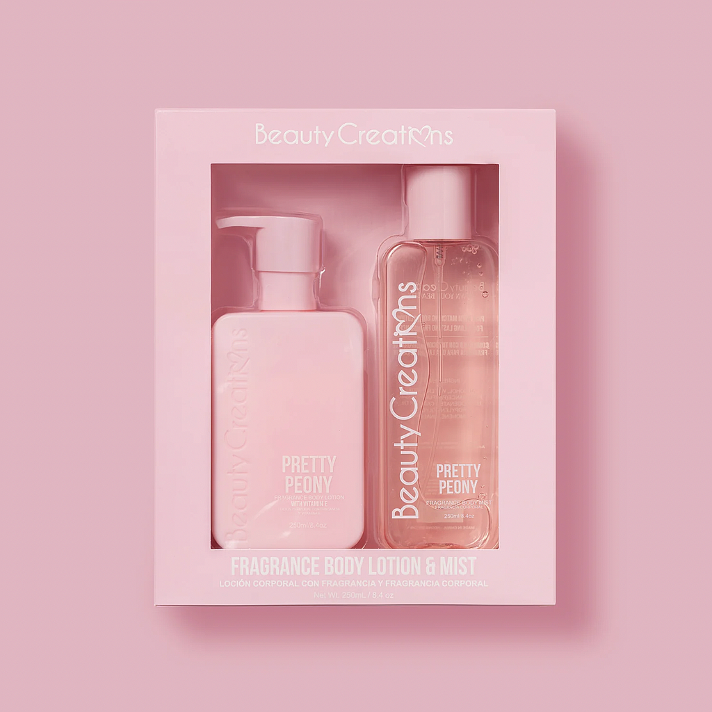 Beauty Creations - Body Mist &amp; Lotion Set Pretty Peony