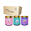 Misucka - Exfoliantes Alta Calidad 3 Aromas Display 24 Unidades