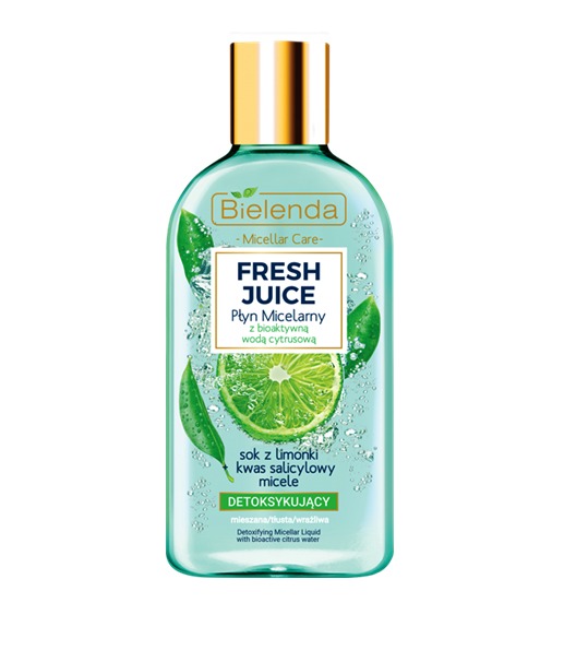 BIELENDA - ZUMO FRESCO Líquido Micelar Desintoxicante Lima 500 ml