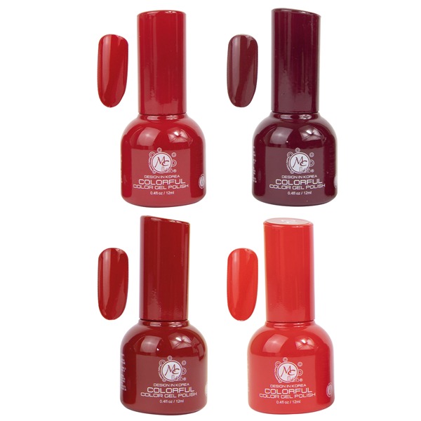 COLORFUL Collection GEL “F” Little Rose 4pz de 12ml c/u
