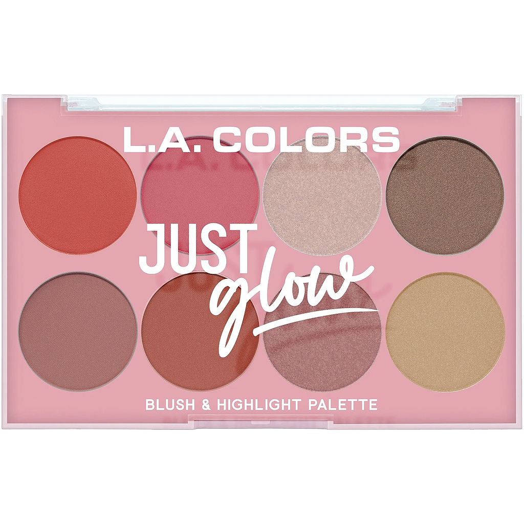 LA Colors - I HEART MAKEUP HIGHLIGHT/BLUSH Display 12 Unidades