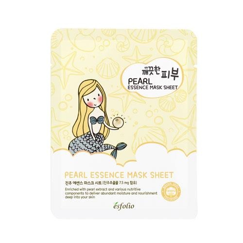 ESFOLIO - Pure Skin Pearl Essence Mask Sheet