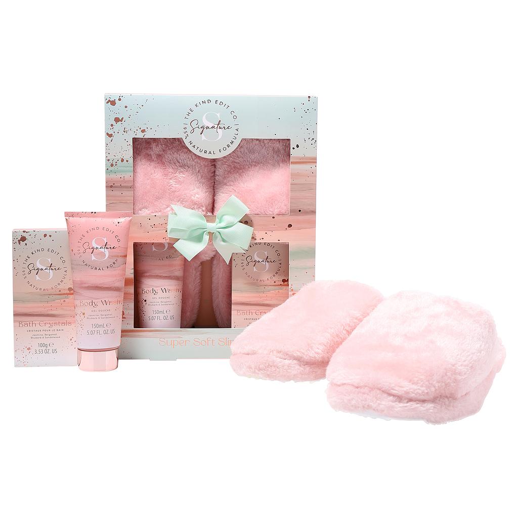 Set Navideño - The Kind Edit Co Super Soft Slipper