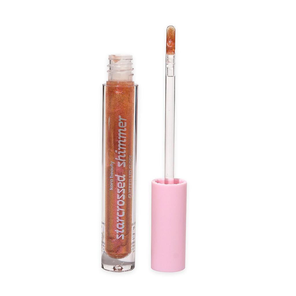 Kara Beauty - Starcrossed Shimmer Glitter Lip Gloss Champagne Kiss