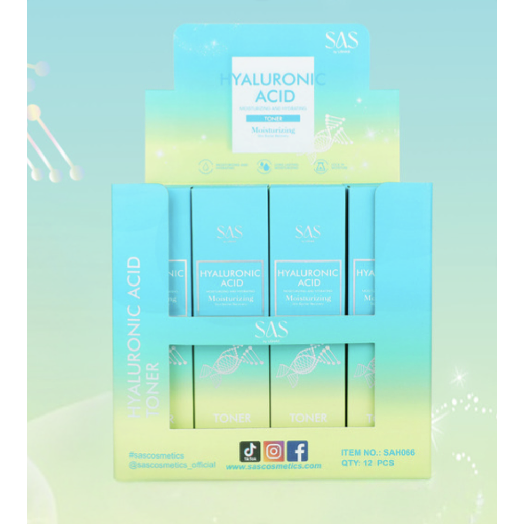 Sas - Tonico Facial Acido Hialuronico 12 Unidades SAH066