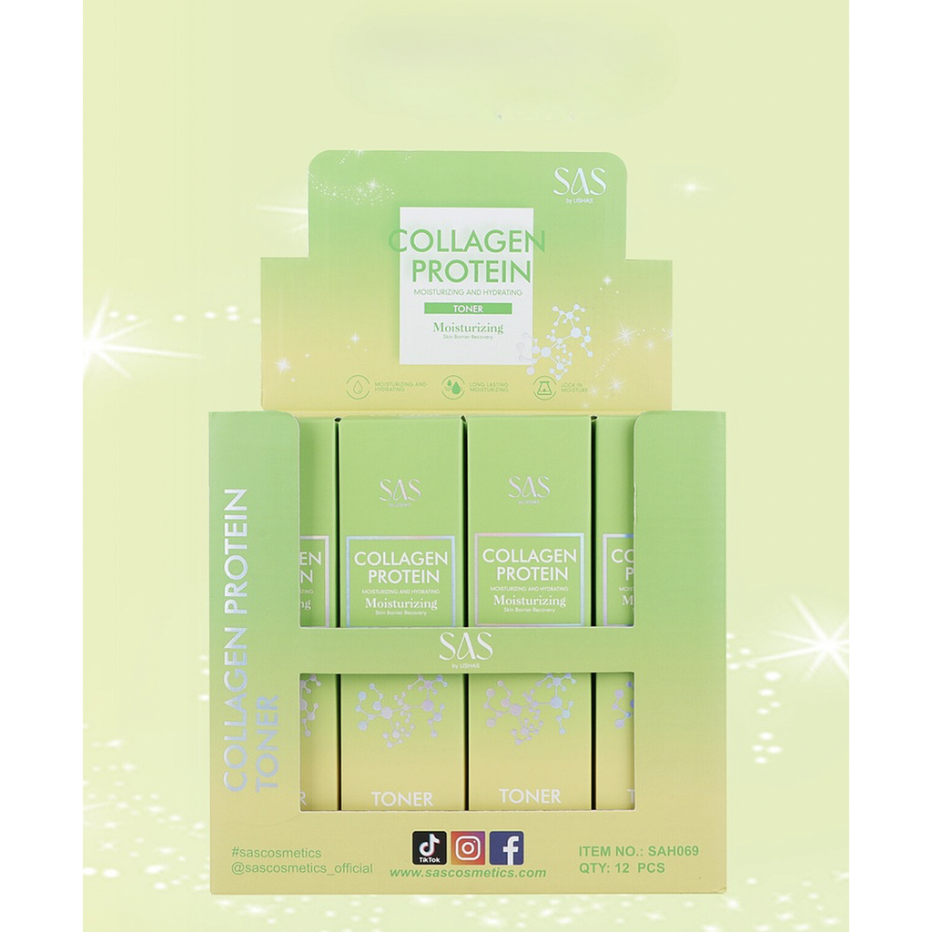 Sas - Tonico Facial de Colageno 12 Unidades SAH069