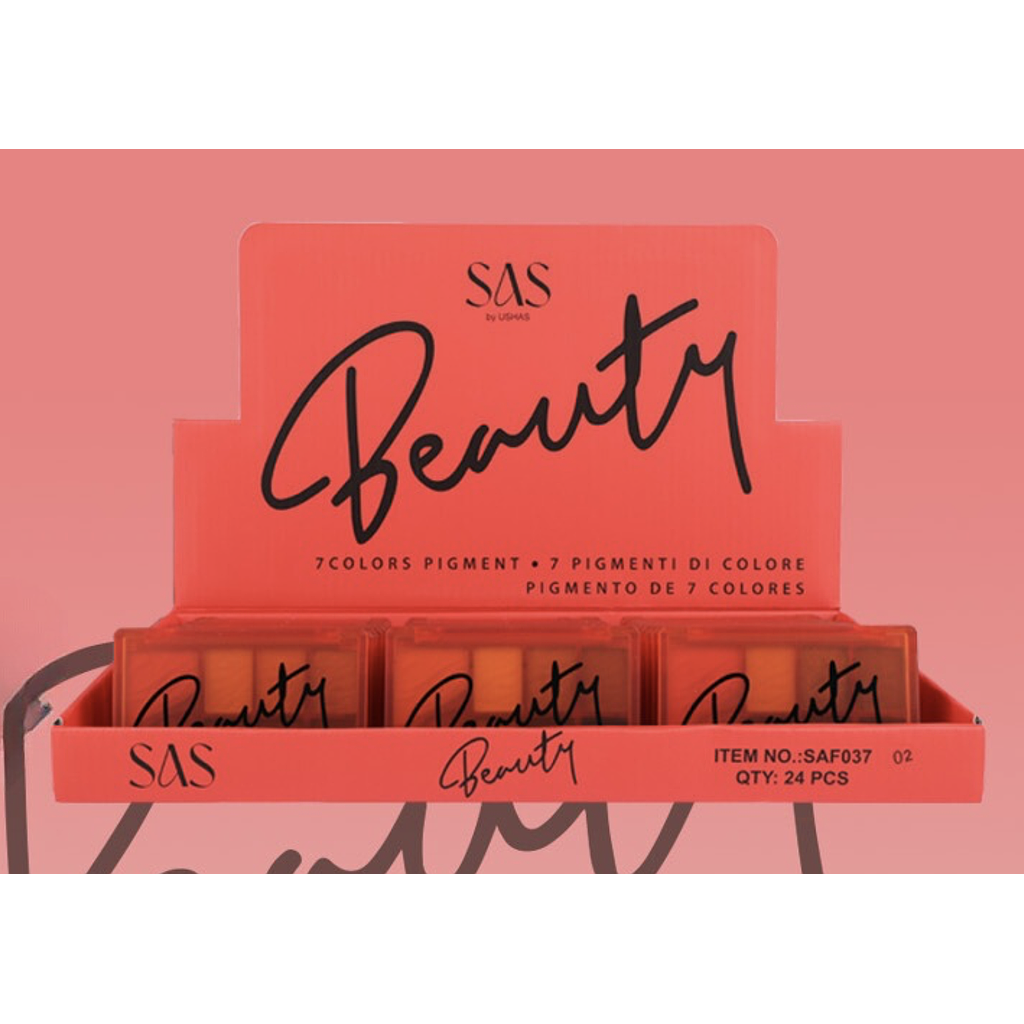 Sas - Sombra de Ojos Beauty 24 Unidades SAF037-4