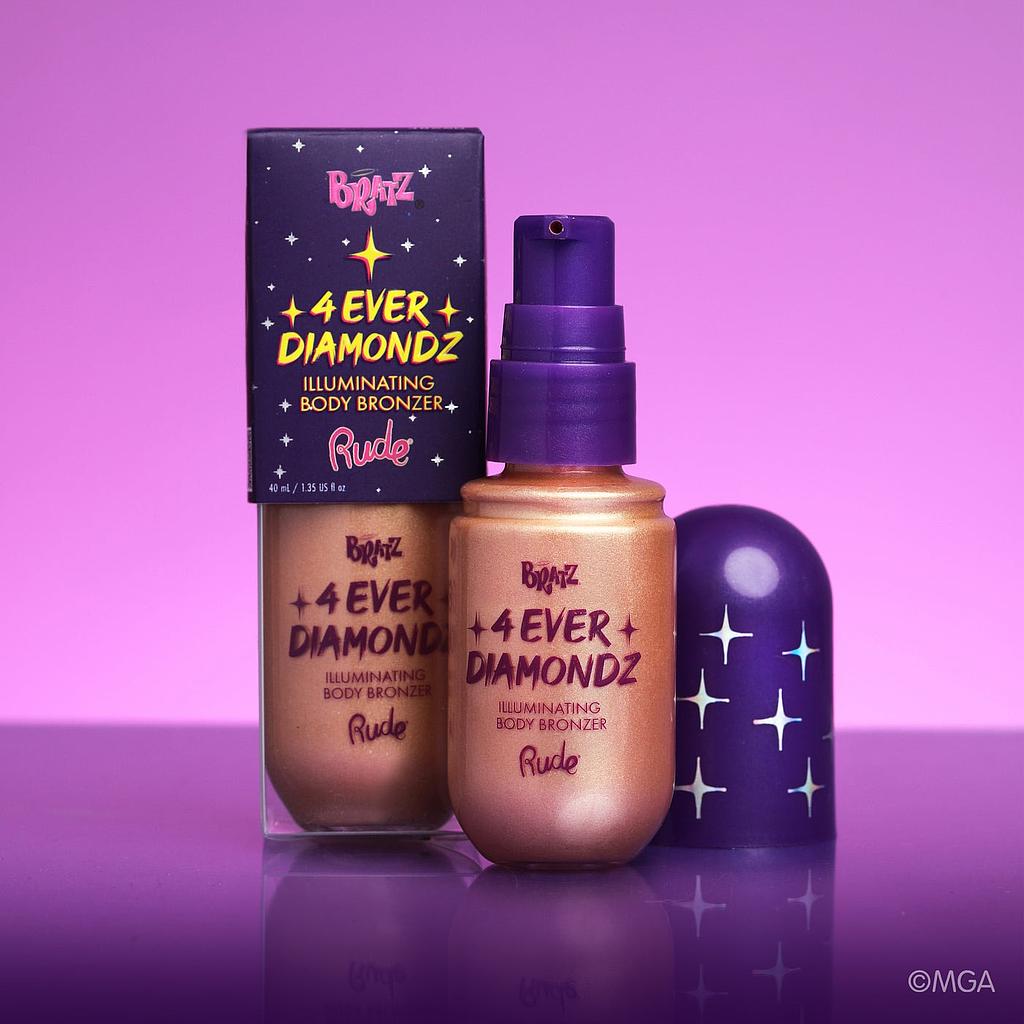 Rude - Bratz 4 Ever Diamondz Illuminating Body Bronzer