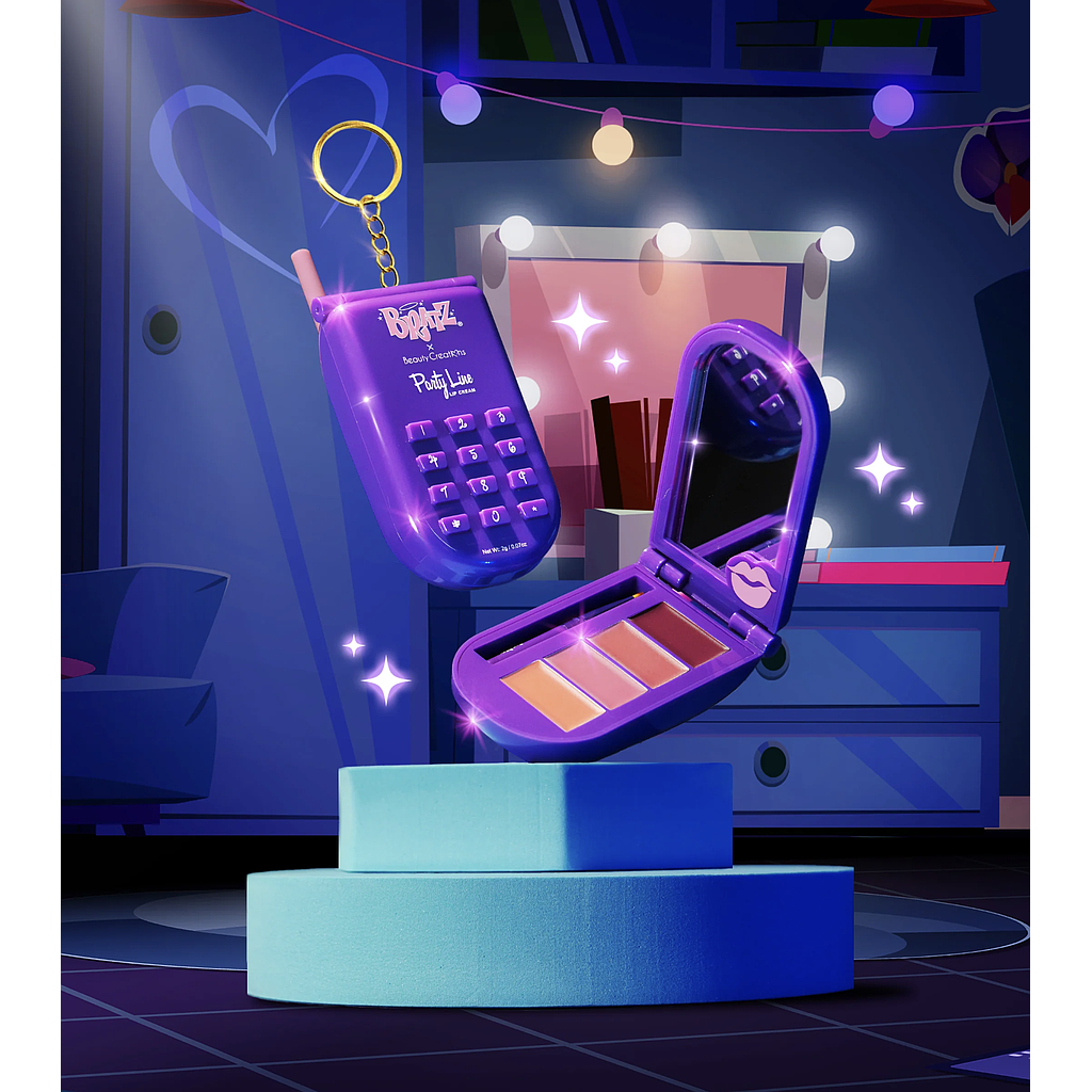 Beauty Creations x Bratz - Party Line Cell Phone Labial &amp; Rubor En Crema